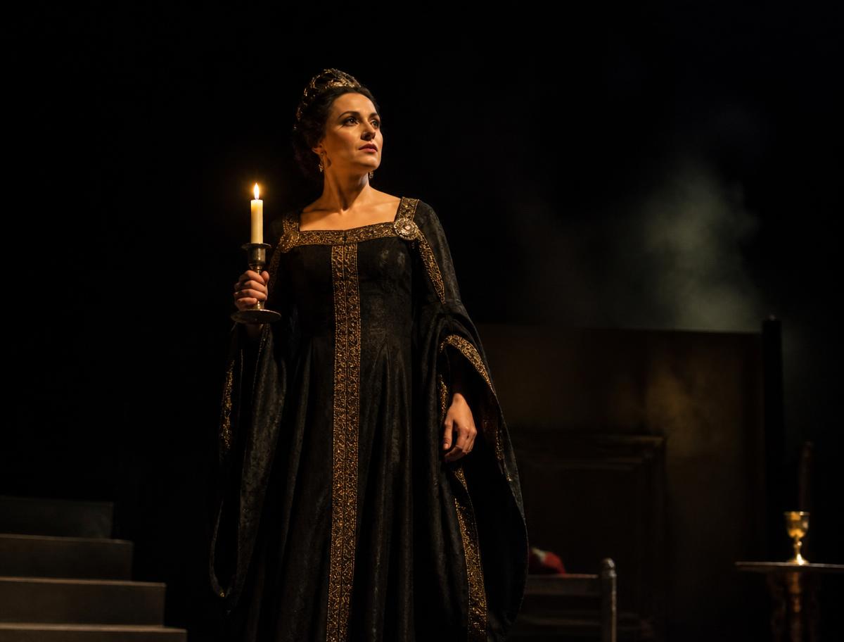 Las mujeres de Shakespeare · Macbeth stage image